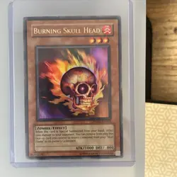 Lightly Played Burning Skull Head - WB01-EN003 - Ultra Rare - Unlimited Edition - Image 1
