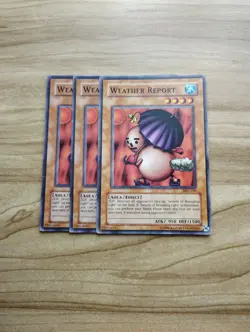 Yu-Gi-Oh! - Weather Report 3X - Complete Playset - Image 1