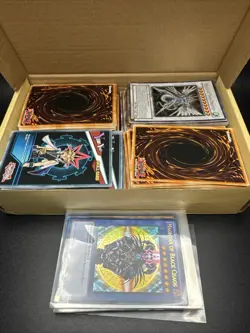 Stellar Yu-Gi-Oh Vintage Lot (Full Exodia, Dark Magician, Etc.). Rare - Image 2