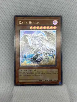 Yu-Gi-Oh! Dark Horus (NM) ULTIMATE RARE PTDN-EN016 Phantom Darkness Unlimited - Image 2