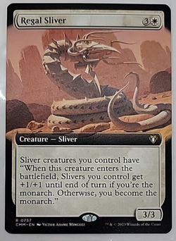 MTG Regal Sliver Commander Masters 0757 Regular Rare - Image 1