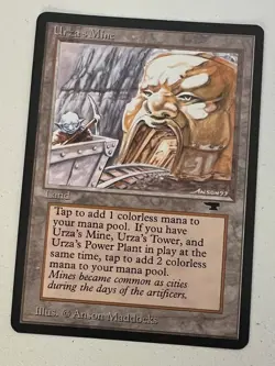 Magic the Gathering MTG Antiquities Urza's Mine (MOUTH) NM (Beta Bob) - Image 1