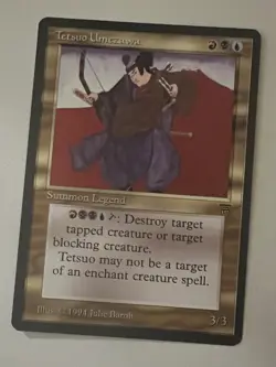 Magic the Gathering MTG Legends Tetsuo Umezawa NM (Beta Bob) - Image 1