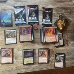 MTG Bundle Deal - Bulk, Rares, 3 Sealed Packs, and more. (LCI Bulk). READ BELOW - Image 1
