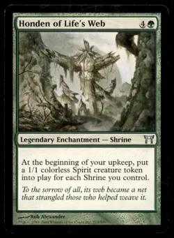 Honden of Life's Web LP Light Play Champions of Kamigawa MTG [9314] - Image 1
