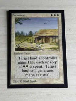 MTG International Collector's Edition - Farmstead - Never Played - Mint - Image 1