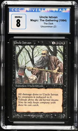 UNCLE ISTVAN The Dark U CGC 8 MTG [Nostalgium] - Image 1