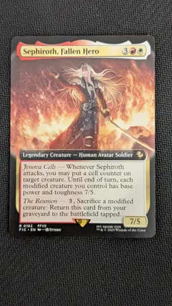 Sephiroth, Fallen Hero - Extended Art FIC NM MTG - Image 1