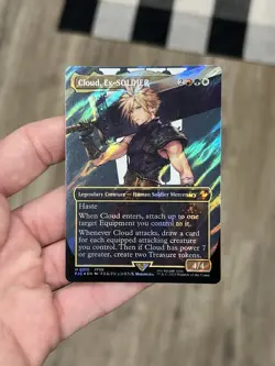 MTG Cloud Ex Surge Foil + Cloud Commander Deck Game Edition Sealed - Image 2