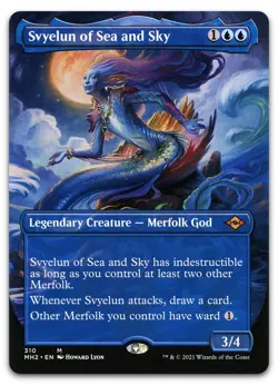 Svyelun of Sea and Sky (Borderless) #310 (NM) Modern Horizons 2 MH2 Magic MTG - Image 1