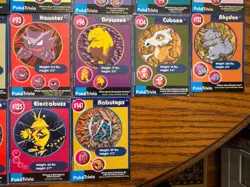 Lot of 38 Vintage Pokemon Poke Trivia Cards Burger King 1999 Mewtwo Strikes Back - Image 5