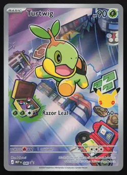 Turtwig 040 Holo MEP Mega Evolution Promo Pokemon - NM - Image 1