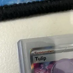 Pokemon Tulip 244/182 SV04: Paradox Rift Full Art Holo Ultra Rare Trainer - Image 4