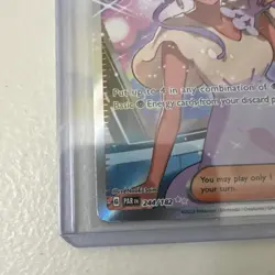 Pokemon Tulip 244/182 SV04: Paradox Rift Full Art Holo Ultra Rare Trainer - Image 5