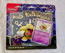 Pokemon Paldean Fates Tech Sticker Collection - Image 1