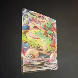 Pokemon Snorlax VMAX 142/202 Sword & Shield Full Art Ultra Rare Holo 340 HP - Image 3