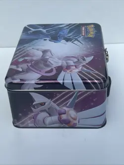 Pokemon 2022 Chest Lunch Box Tin Box Dialga & Palkia JUST THE TIN - Image 3