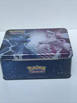 Pokemon 2022 Chest Lunch Box Tin Box Dialga & Palkia JUST THE TIN - Image 4