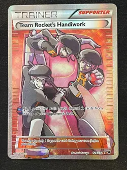 Pokemon Fates Collide Team Rocket's Handiwork 124/124 - Image 3