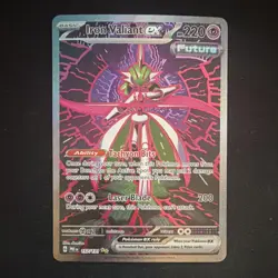 Pokemon Iron Valiant ex 157/131 Prismatic Evolutions Illustration Rare Holo 220… - Image 1