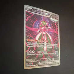 Pokemon Iron Valiant ex 157/131 Prismatic Evolutions Illustration Rare Holo 220… - Image 3