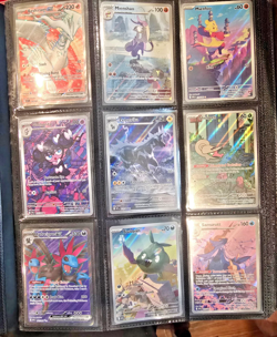 White Flare Black Bolt Pokemon Binder 96 x Lot ALL are Illustration Rare IRs - Image 1