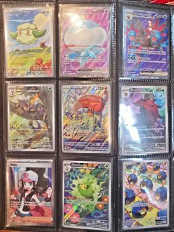 White Flare Black Bolt Pokemon Binder 96 x Lot ALL are Illustration Rare IRs - Image 2