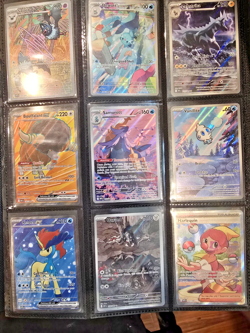 White Flare Black Bolt Pokemon Binder 96 x Lot ALL are Illustration Rare IRs - Image 3
