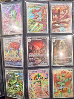 White Flare Black Bolt Pokemon Binder 96 x Lot ALL are Illustration Rare IRs - Image 5