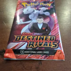 Pokemon Scarlet & Violet Destined Rivals Booster Pack Sealed MT - Image 2