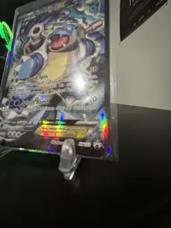 Pokemon TCG Blastoise EX XY122 Full Art Holo Black Star Promo - Image 4