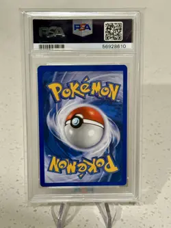 2000 Pokemon Magneton 9/130 Base Set 2 Rare Holo PSA 9 MINT SWIRL - Image 2