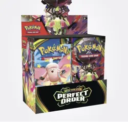 Pokemon Mega Evolution Perfect Order Booster Display Box 36 Packs IN HAND - Image 1