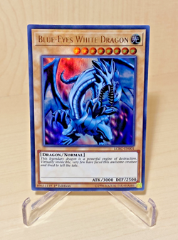 Yugioh / "Blue-Eyes White Dragon" / LCKC-EN001 / Ultra Rare / 1st Edition - Image 1