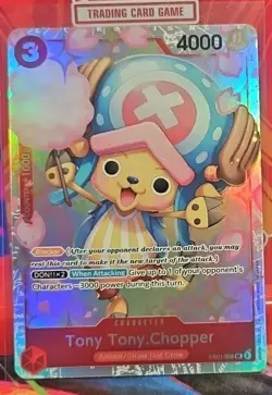 One Piece Extra Booster Memorial Collection Tony Tony Chopper EB01-006 SR NM - Image 1