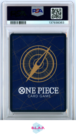 CHARLOTTE PUDDING SPECI4L ALT ART ONE PIECE JAP OP08-TWO LEGENDS 2024 112 PSA 10 - Image 2