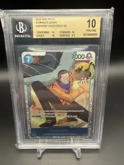 One Piece 2022 Romance Dawn OP01-067 Crocodile BGS 10 English #01 - Image 1