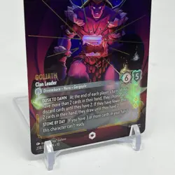 Goliath Clan Leader Enchanted 238/204 Whispers in the Well Disney Lorcana FOIL - Image 4