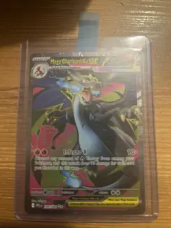Pokemon TCG Mega Charizard X EX 109/094 Full Art Ultra Rare Phantasmal Flames - Image 1