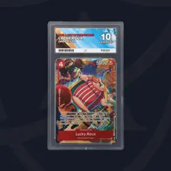 Lucky Roux OP09-015 TR A Fist of Divine Speed 2025 One Piece Card Game ACE 10 Ge - Image 2
