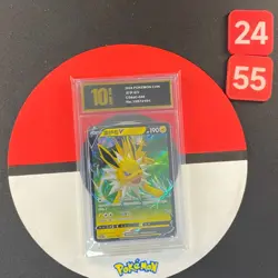 Jolteon V RR CS4aC-048/132 Pokemon Card Chinese Grade10 - Image 1