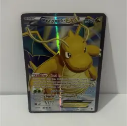 Dragonite EX Full Art Ultra Rare EX Holo Pokemon Card 108/111 XY Furious Fists - Image 1