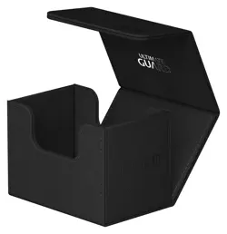 Ultimate Guard Sidewinder Deck Case Monocolor Black 80+ Card Storage Box ccg mtg - Image 5