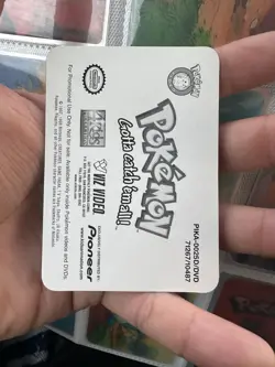 Pokemon Lenticular Blastoise Viz Video Pioneer PIKA-0028D DVD 3D Promo Card - Image 5