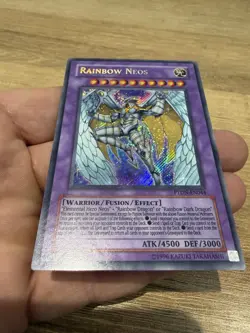 Yu-Gi-Oh! Rainbow Neos Secret Rare Unlimited Card PTDN-EN044 - Image 4