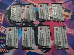 Pokemon Sun & Moon Unified Minds 3 Card Sampling Pack, 8 Sealed Pack Lot - Image 2