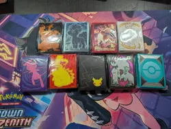 Pokemon Assorted Packs Of Card Sleeves, Lot Of 9 - Image 1
