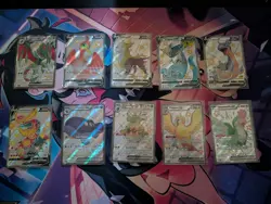 Pokemon EX And V Shiny Rare Cards Lot With Black Star Promos - Image 1