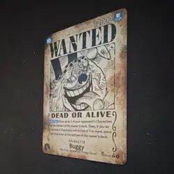 One Piece Buggy OP09-051 Wanted Dead or Alive Character Card 12000 Power - Image 2