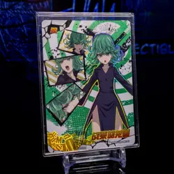 Tatsumaki Card Kayou Premium Holo Foil Card Official One Punch Man 0PM01-SR-008 - Image 1
